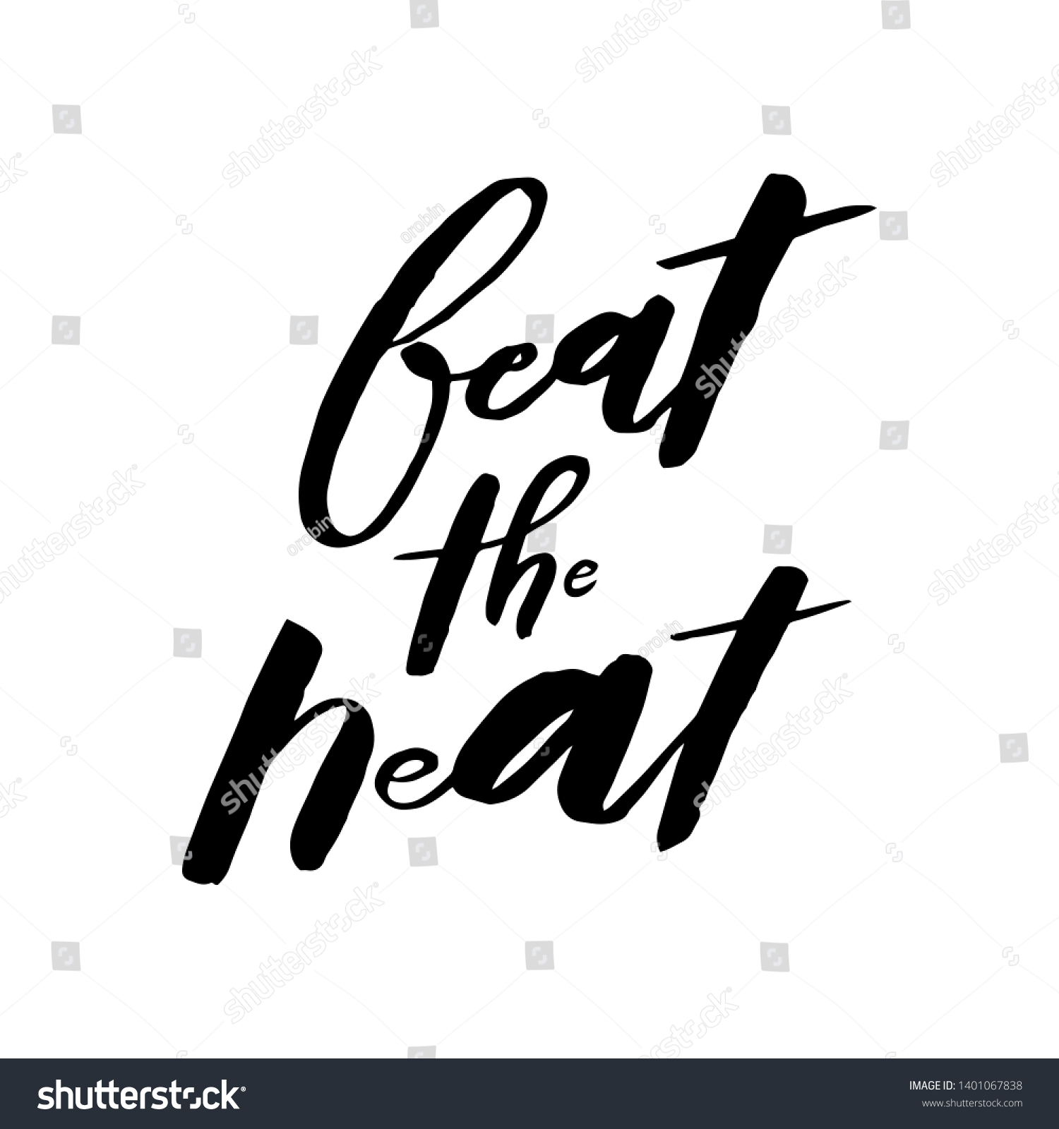 Beat Heat Art Social Media Apparel Stock Vector (Royalty Free ...