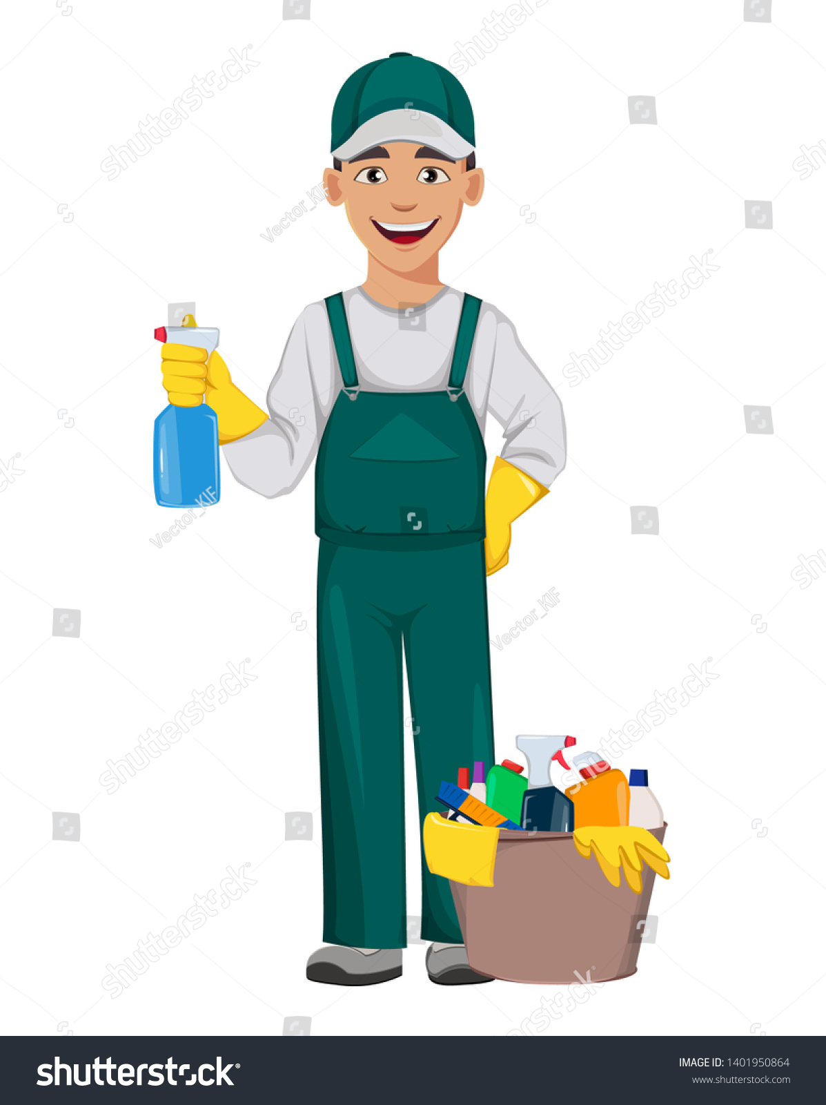 7 Cleaning bucker Images, Stock Photos & Vectors | Shutterstock