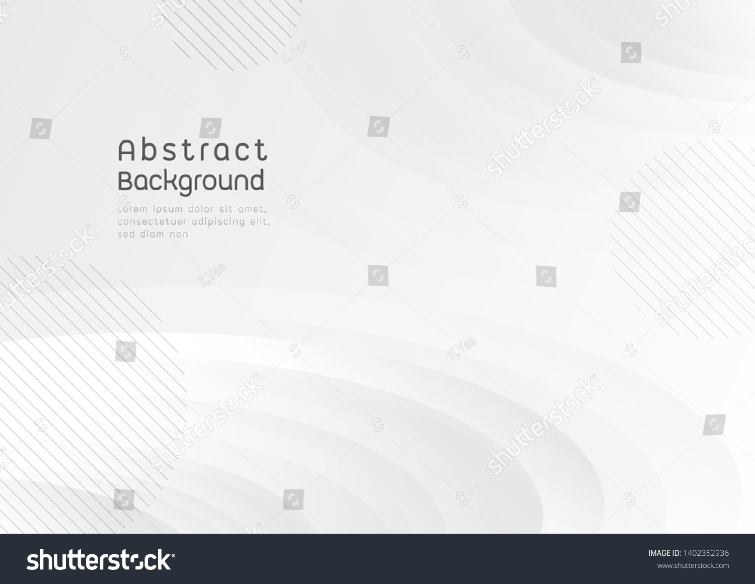 Abstract Grey Background Vector Illustration Modern Stock Vector ...