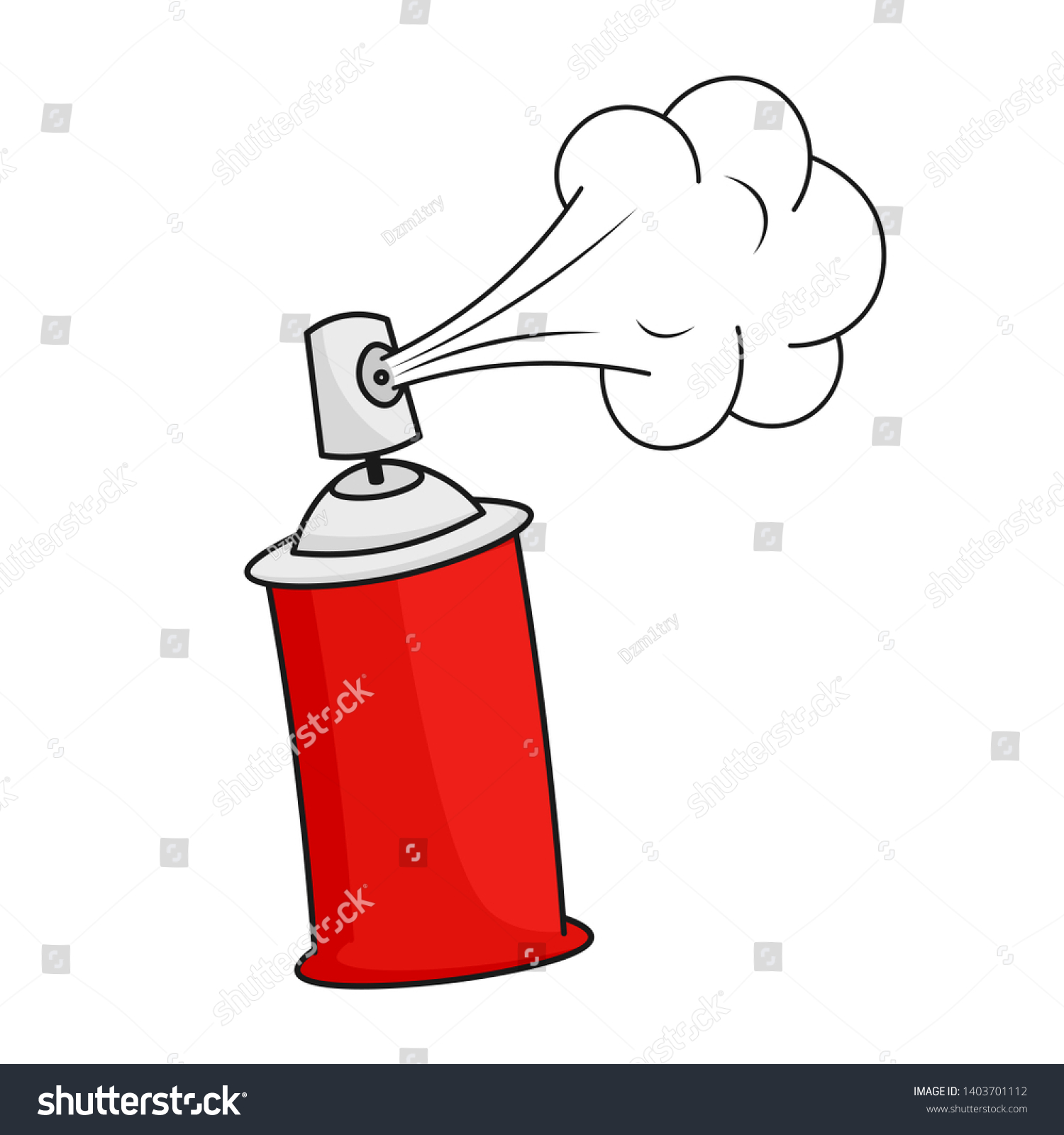 spray can clip art