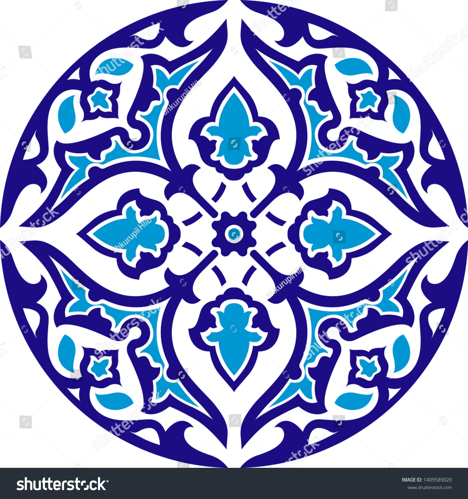 Ornament Samarkand вектор