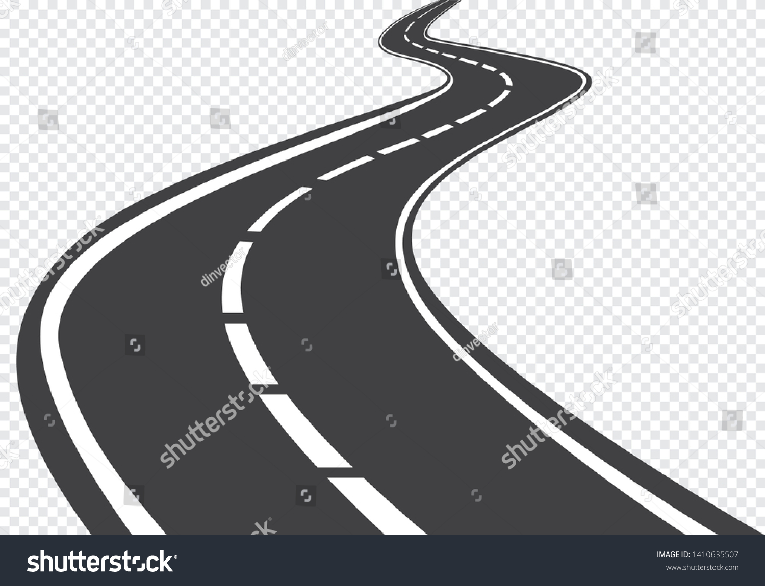 Road Highway Vector Illustrations Stock Vector (Royalty Free ...