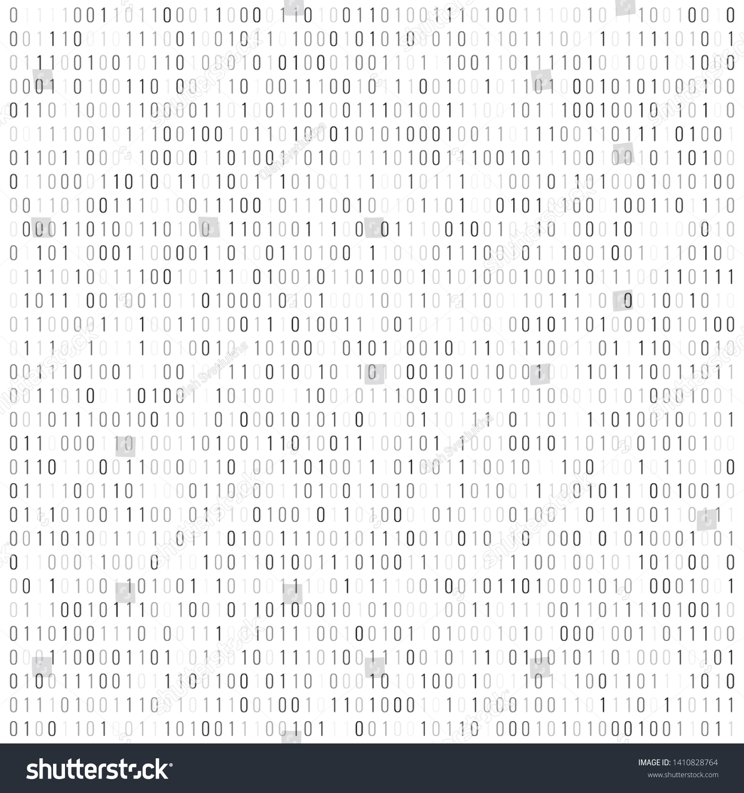 Binary Code Digital Technology Background Computer Stock Vector ...