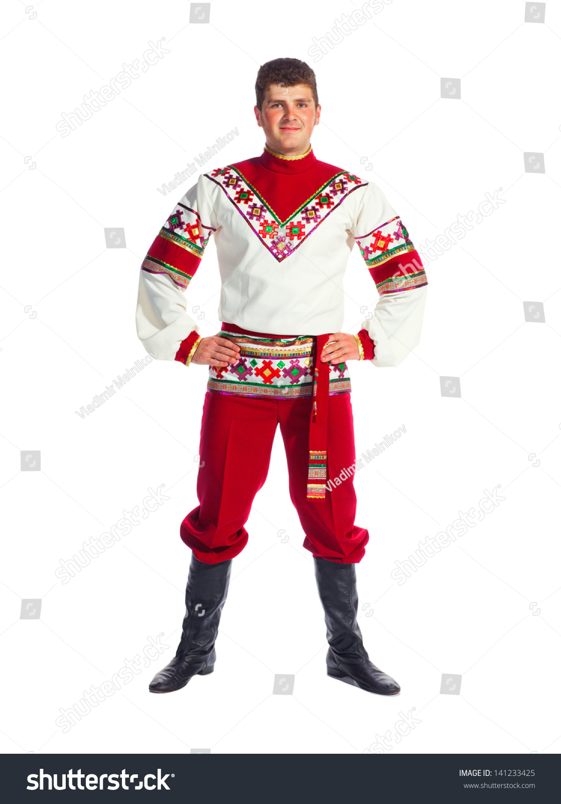 Русский национальный костюм мужской
