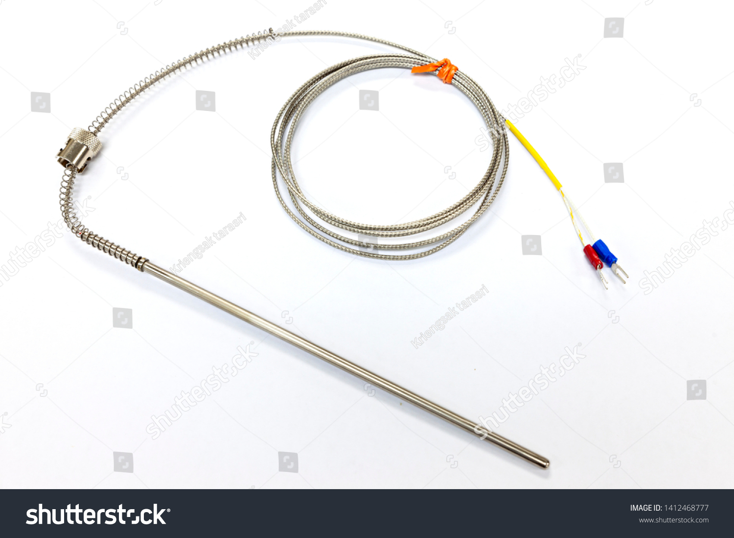 Thermocouple Heater Thermocouple Heater Isolated On Stock Photo ...