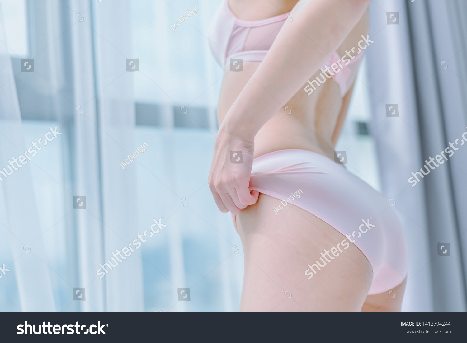 Pantied Ass