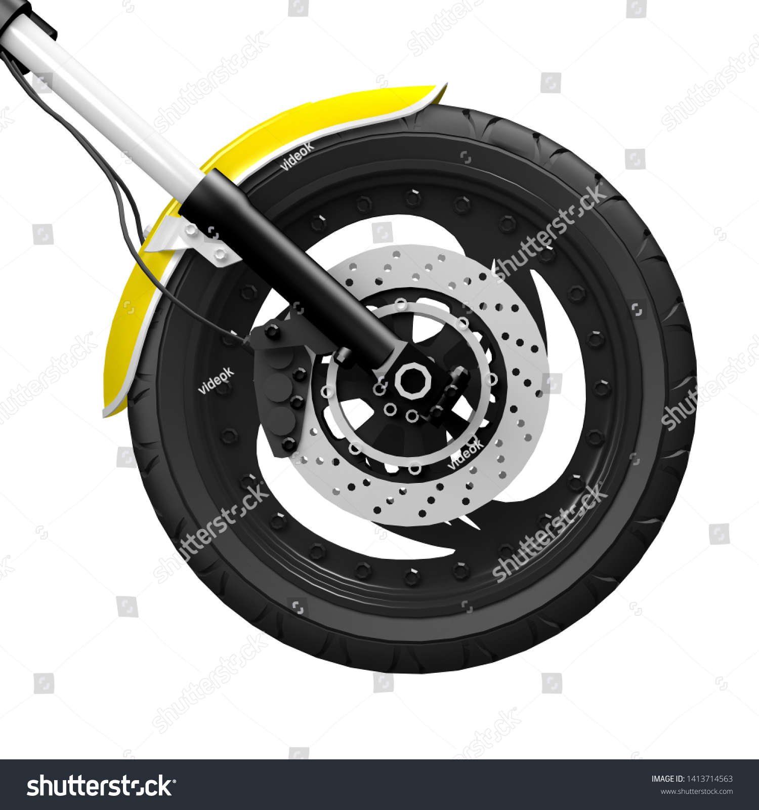 motorcycle front wheel