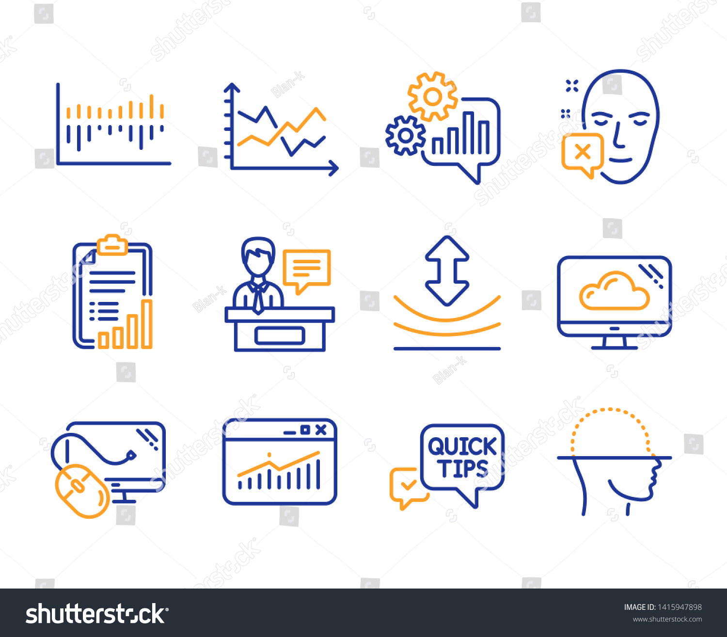 Checklist Quick Tips Resilience Icons Simple Stock Vector (Royalty Free ...