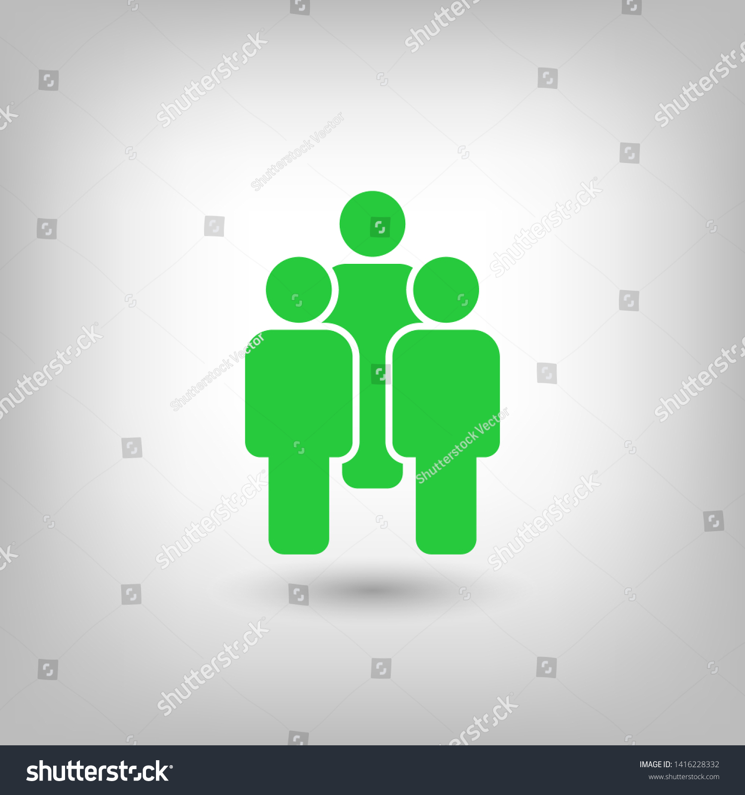 People Vector Icon Person Symbol Work Stock Vector (Royalty Free ...