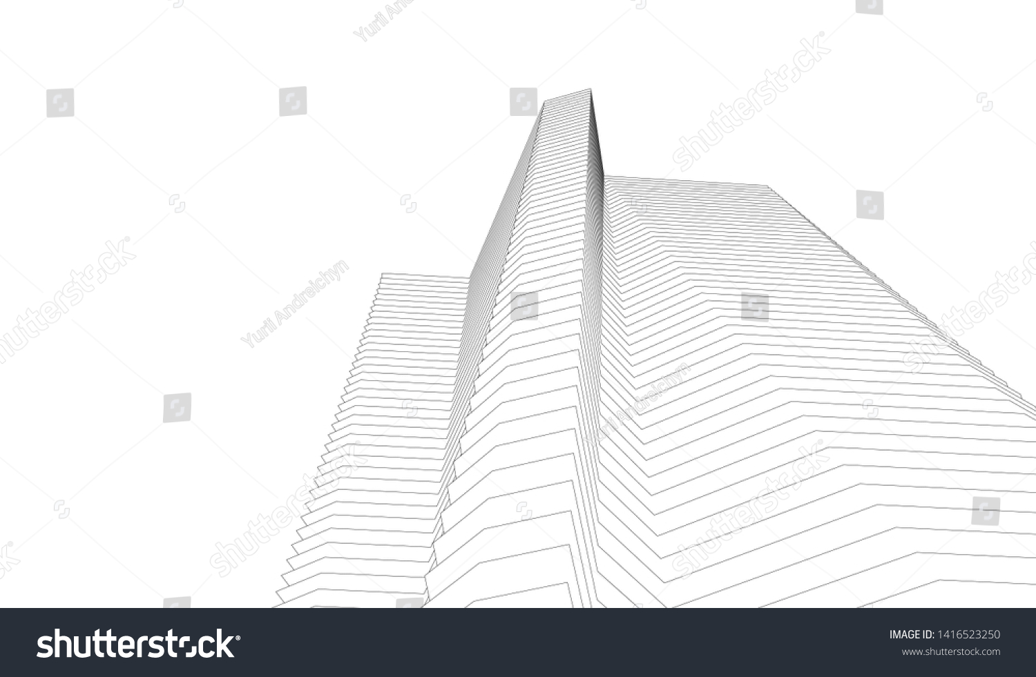 Architecture Building 3d Vector Illustration Stock Vector (Royalty Free ...