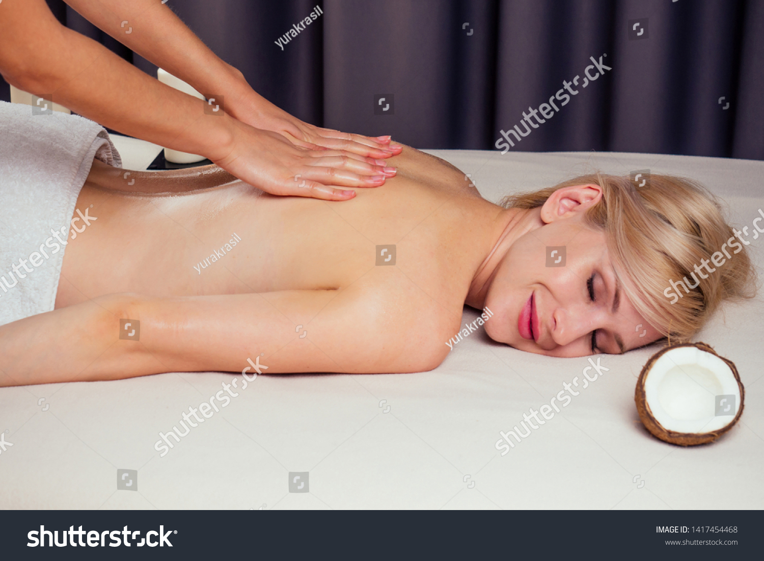 Blonde Mature Massage