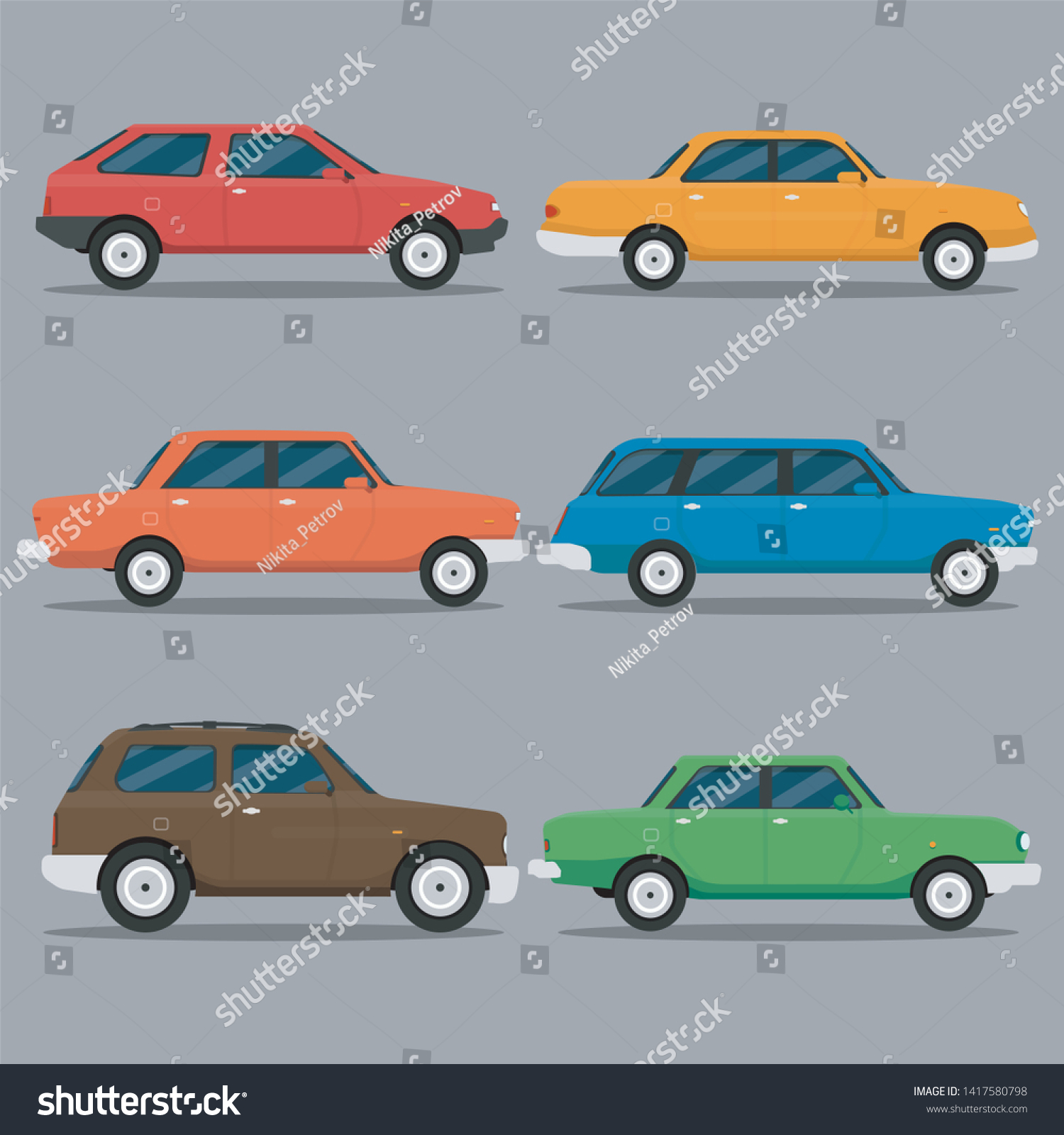 Car Icon Vector Logo Template Russian Stock Vector (Royalty Free ...