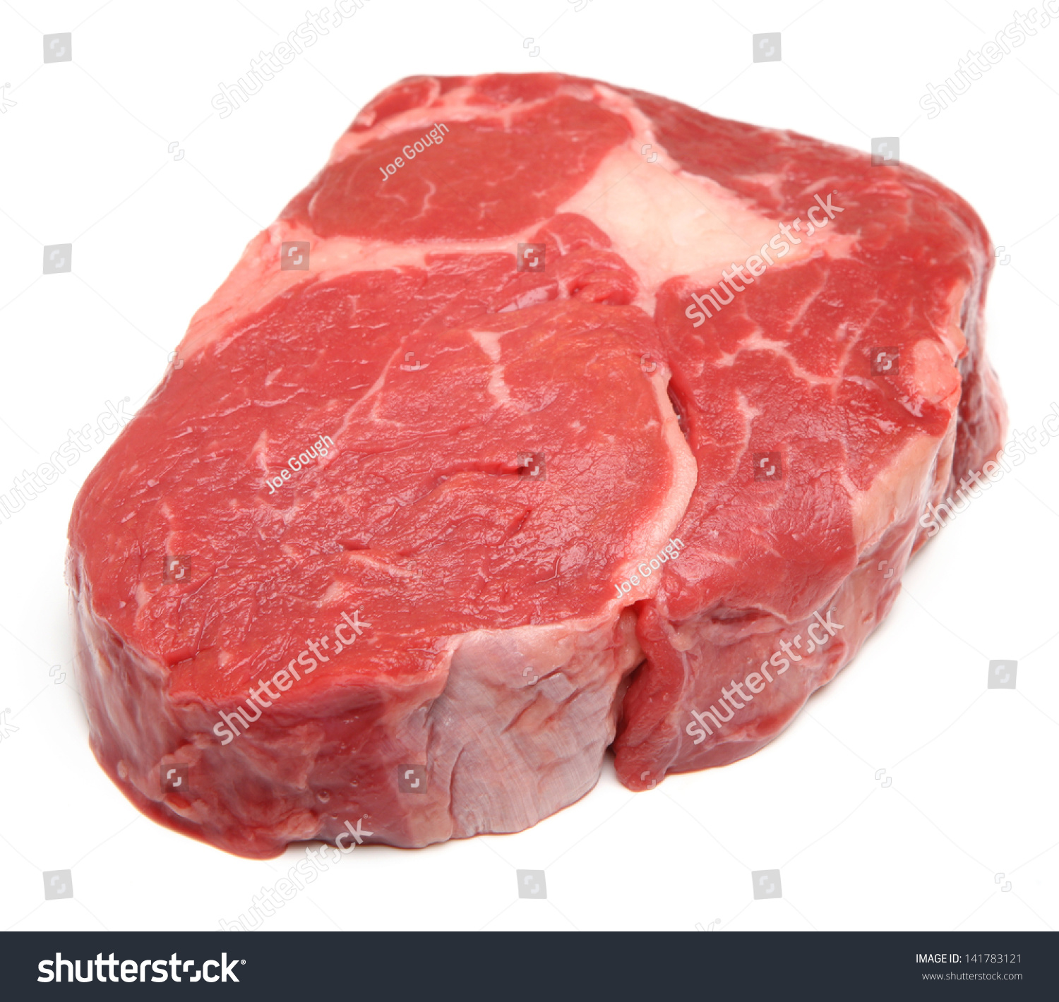 ribeye steak raw