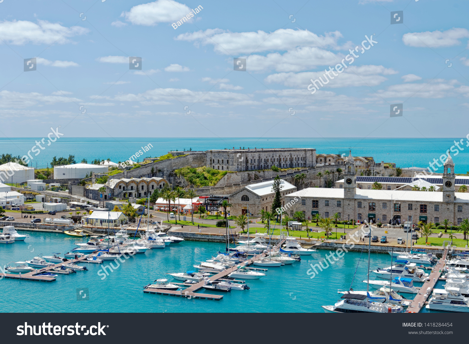 Overlook Kings Wharf Former Royal Naval Stock Photo 1418284454 ...