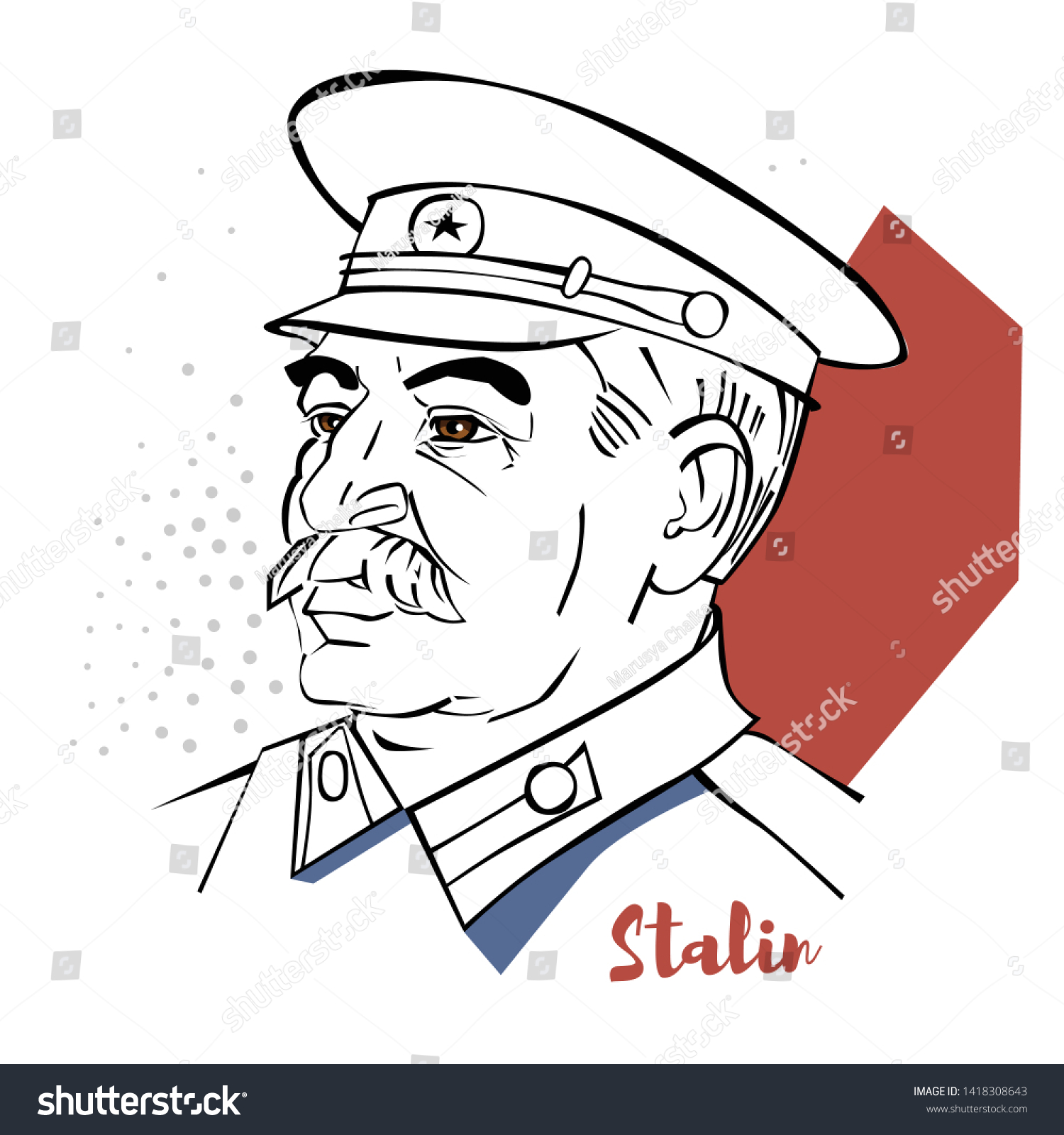 Иосиф Виссарионович Сталин Flat