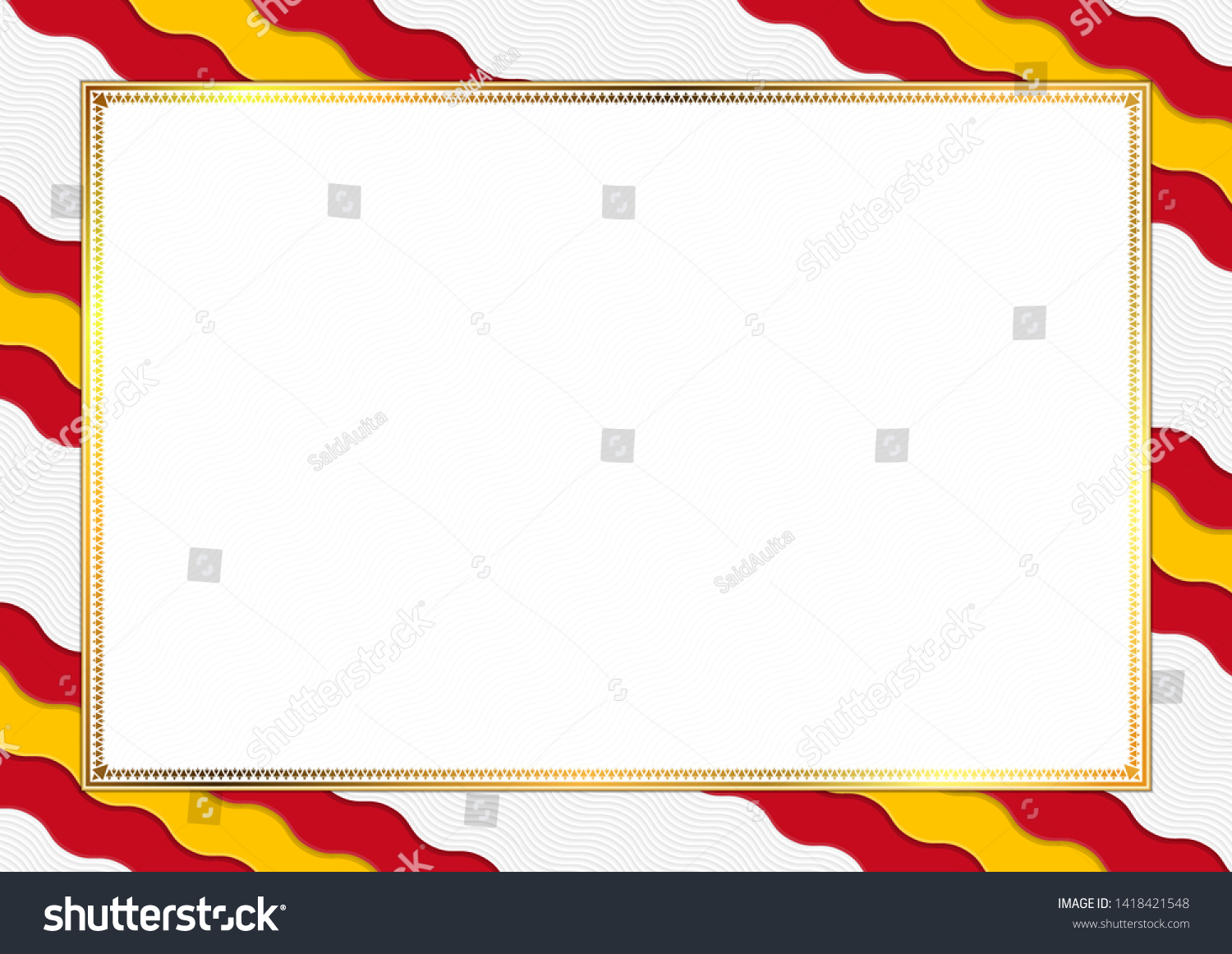 spanish border clipart