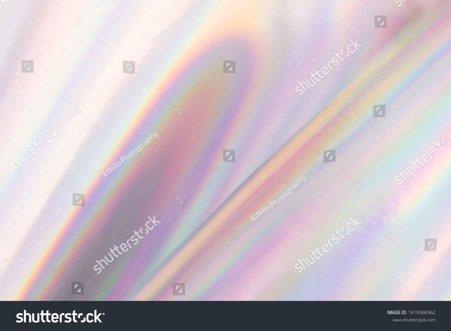 Holographic Neon Shiny Background Minimalist Style Stock Photo ...