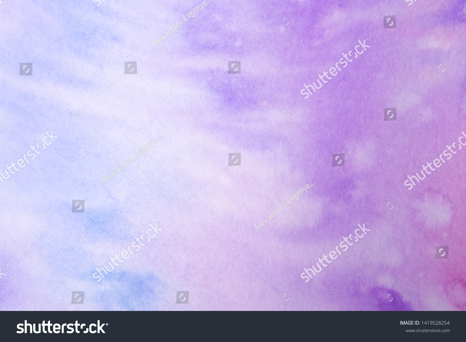 watercolor-background-filled-violet-purple-wet-stock-illustration