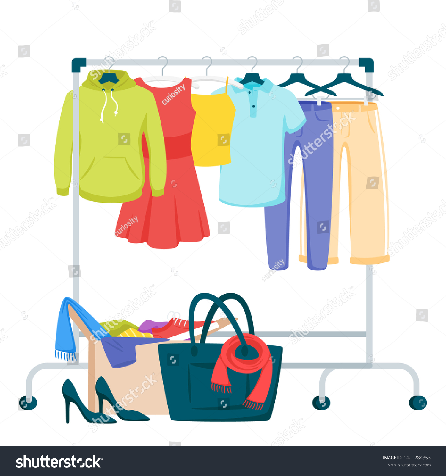 121,987 Clothes Hangers Rack Images, Stock Photos & Vectors | Shutterstock