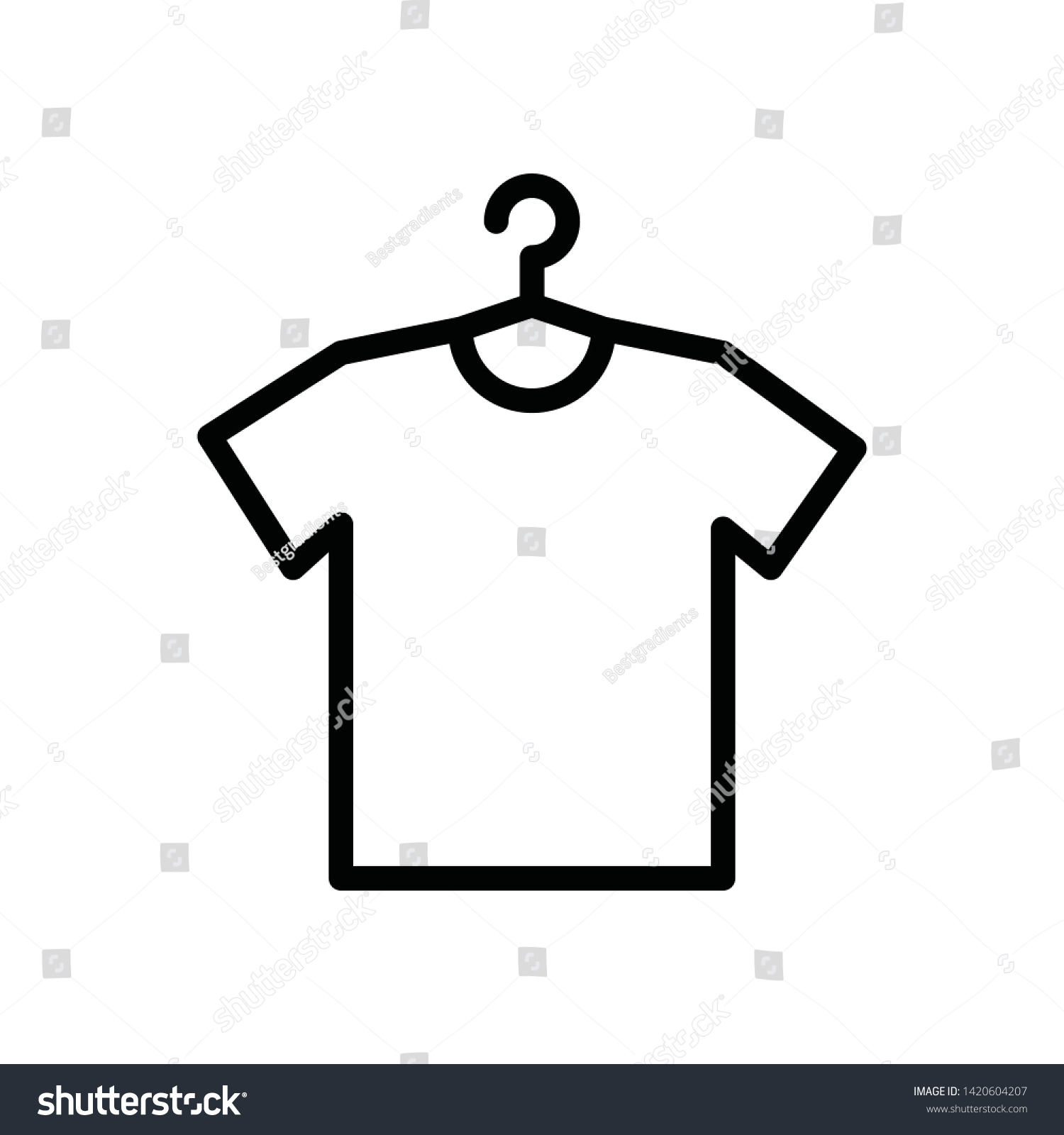 T Shirt Hanger picture for Kids