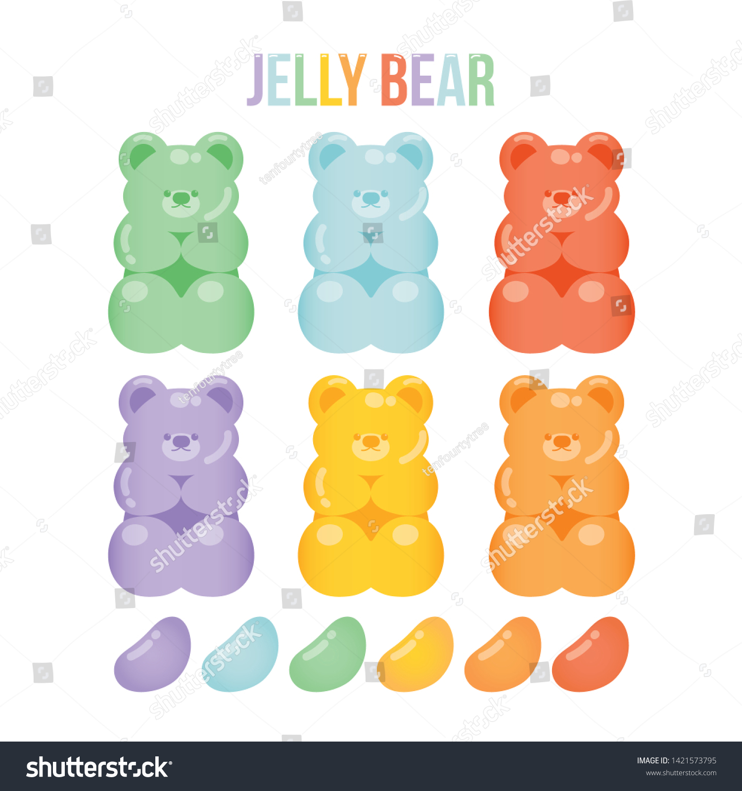 Jelly Bear туснебияс ненешелоу