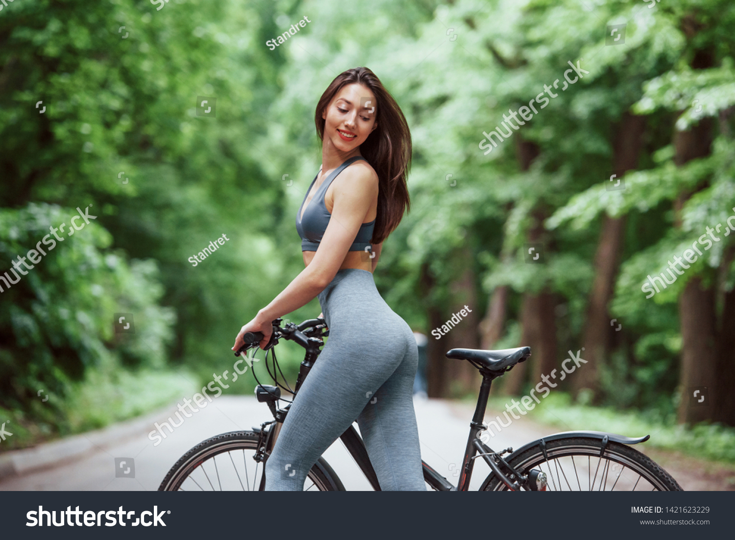yoga pants bike