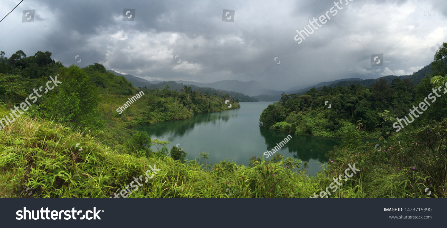 Semenyih Dam Selangor Water Catchment Stock Photo 1423715390 