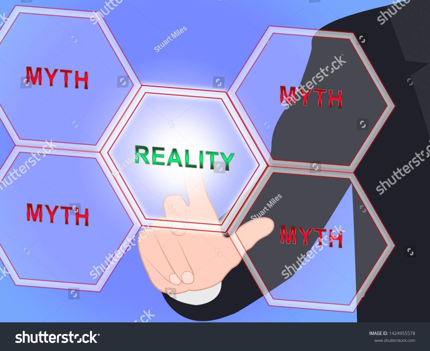 Myth Versus Reality Word Showing False Stock Illustration 1424955578 Shutterstock 3022