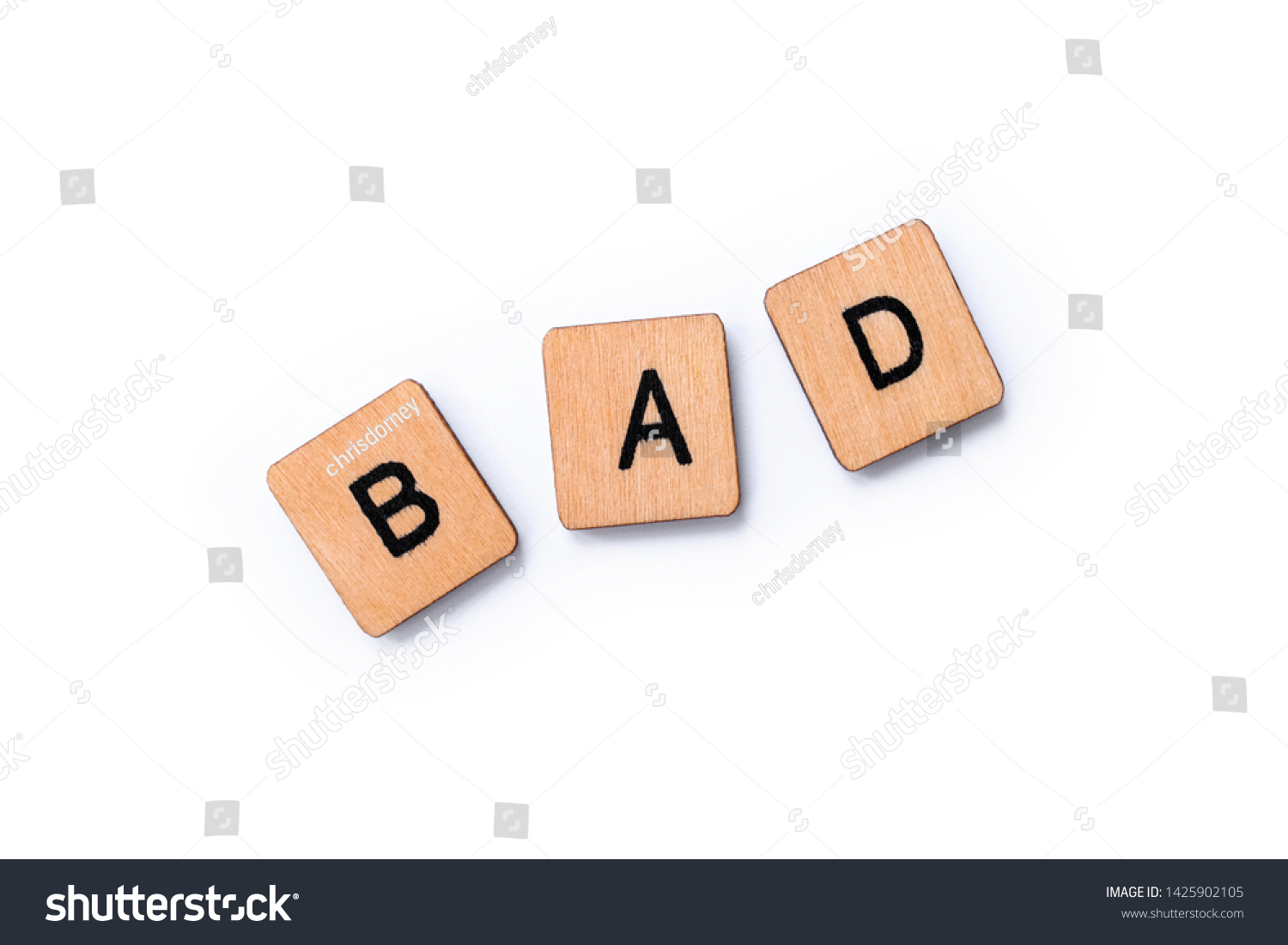 6 letter word starting with bad