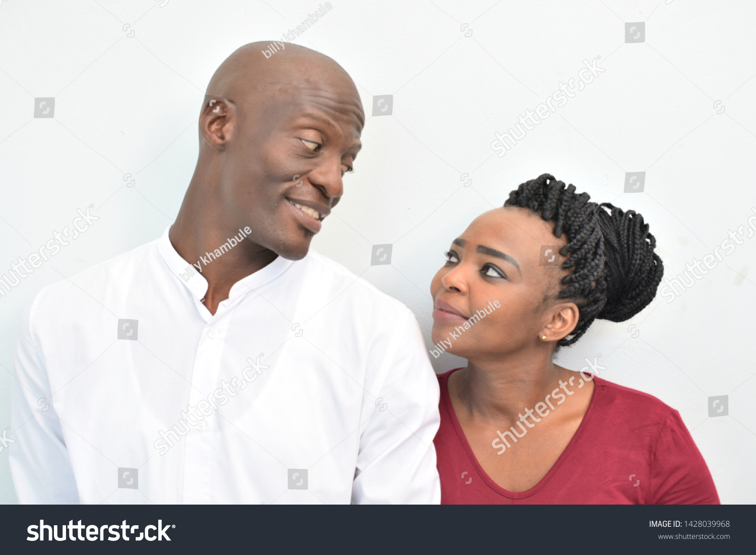 Happy African Black Couple Holding Hands Stock Photo 1428039968   Stock Photo Happy African Black Couple Holding Hands 1428039968 