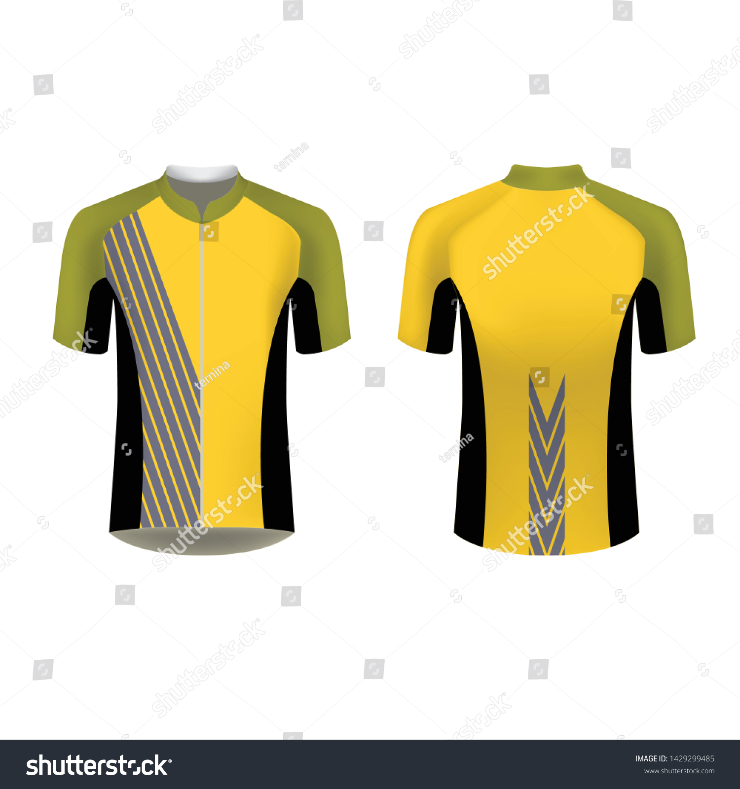 cycling jersey sublimation printing