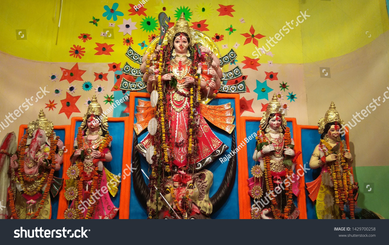 Images Goddess Durga Hindu Goddess Maa Stock Photo 1429700258 ...