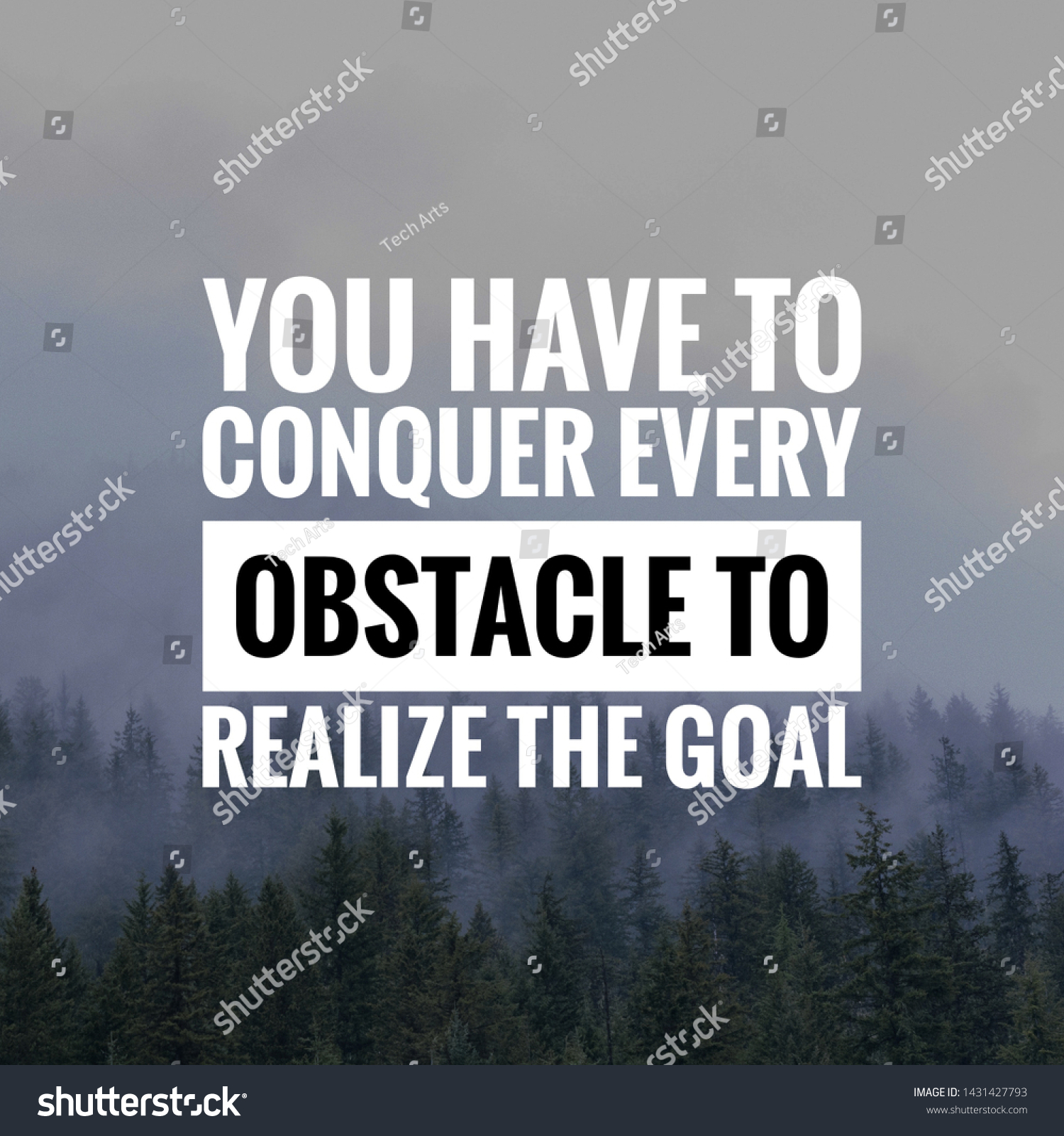 Motivational Quotes Achievement Quotes Business Businessman Stock Photo ...