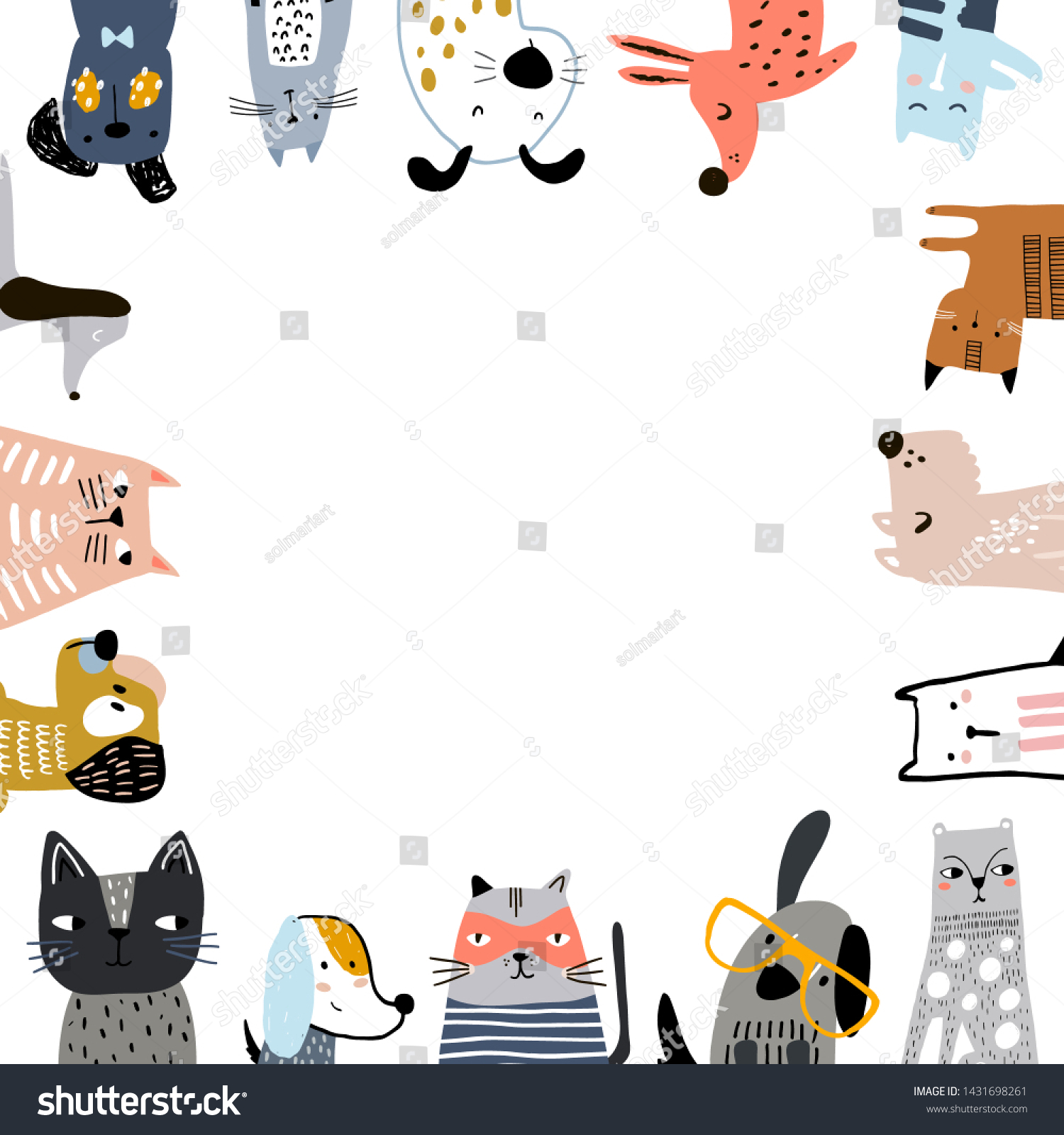 25,785 Dog frames Stock Vectors, Images & Vector Art | Shutterstock