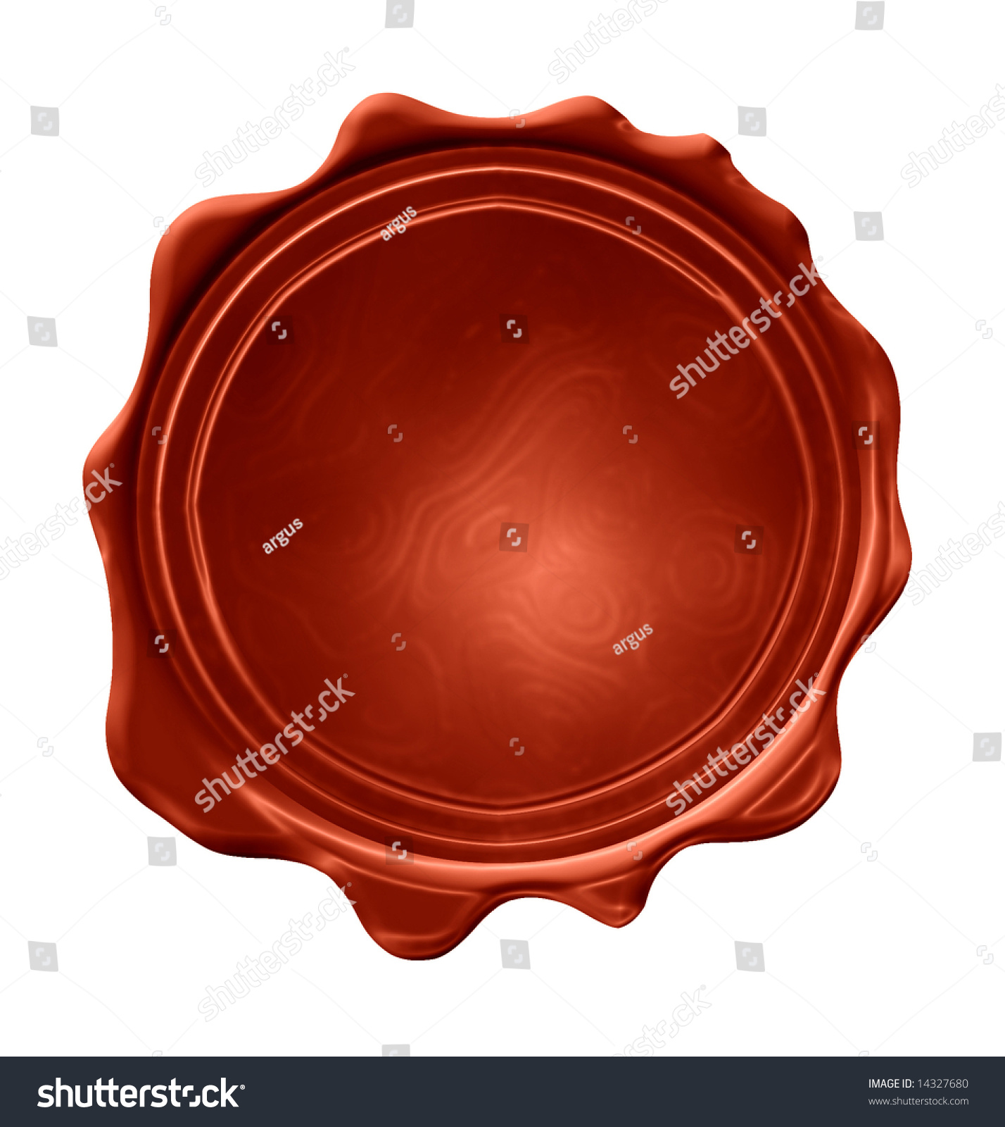 Blank Wax Seal On White Background Stock Illustration 14327680 Shutterstock 9669