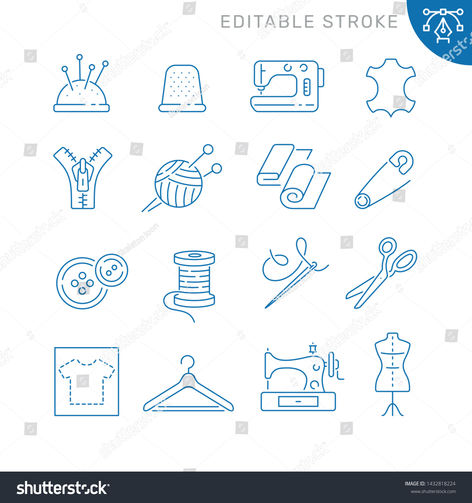 79,854 Fashion stroke icon Images, Stock Photos & Vectors | Shutterstock