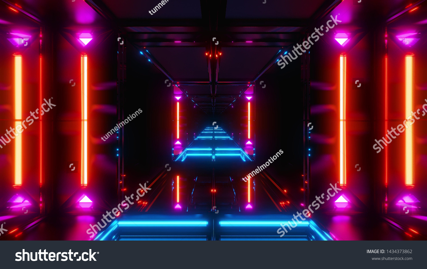 Futuristic Scifi Temple 3d Render Stock Illustration 1434373862 ...