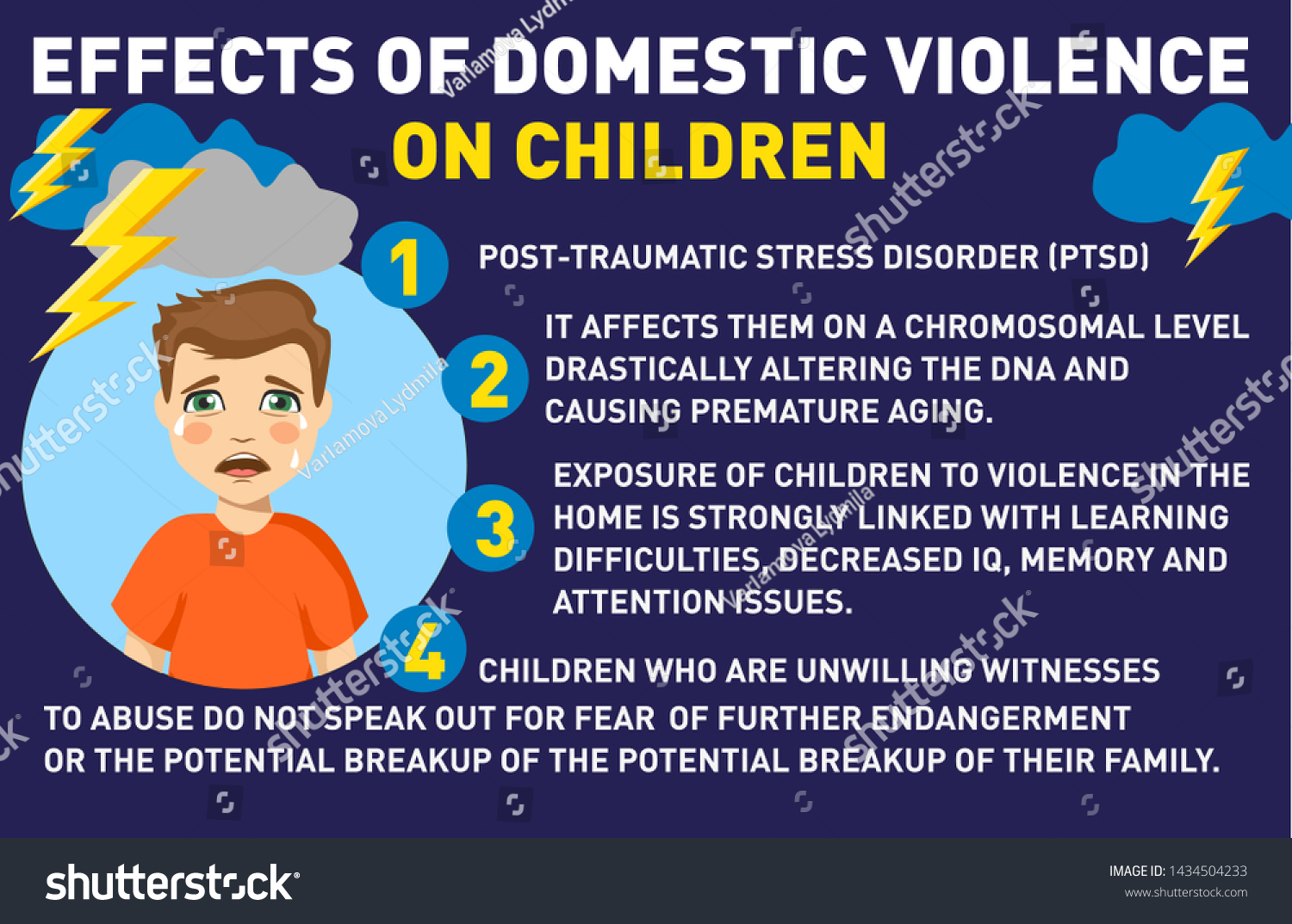 child-domestic-violence-effect-domestic-violence-stock-vector-royalty