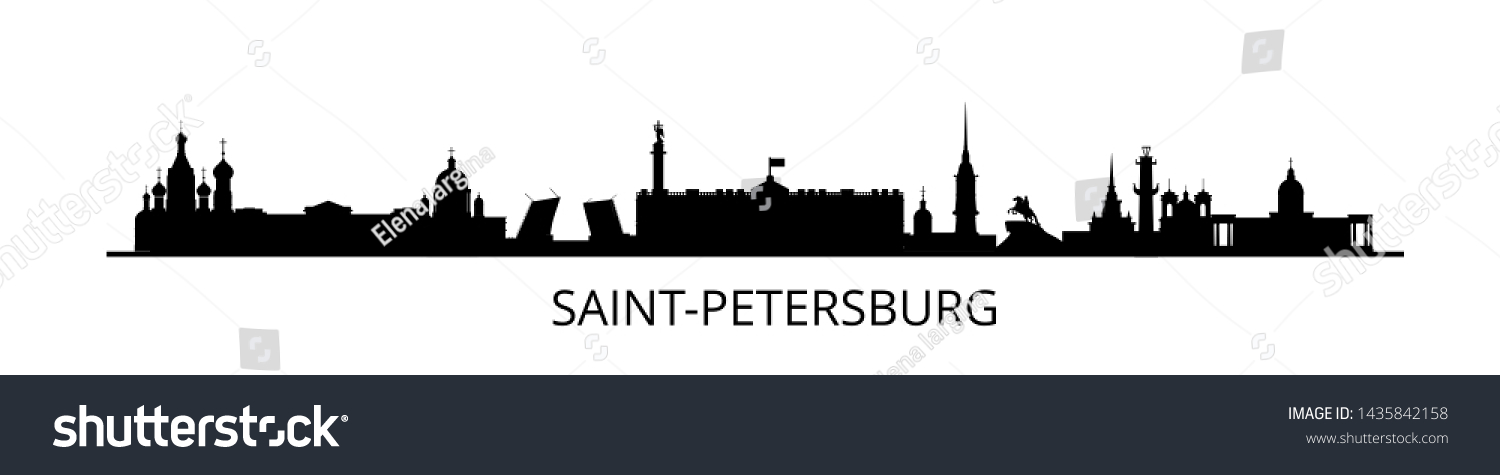 8,562 Petersburg Silhouette Images, Stock Photos & Vectors | Shutterstock