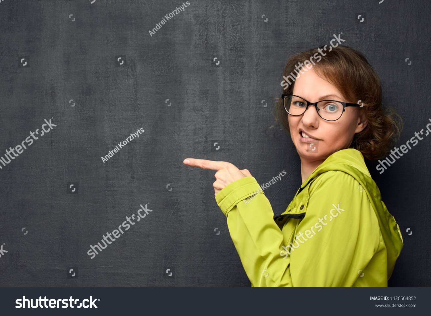 Studio Portrait Discontented Caucasian Fairhaired Girl Stock Photo Shutterstock