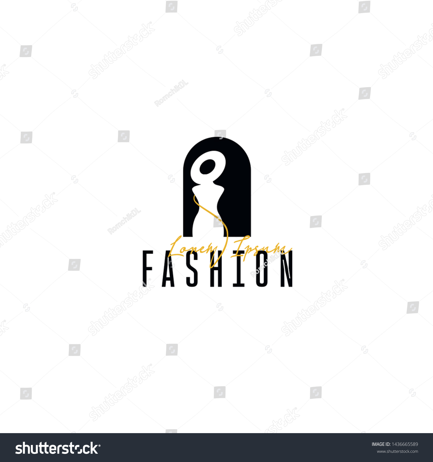 Fashion Boutique Logo Fashion Logo Template Stock Vector (Royalty Free ...