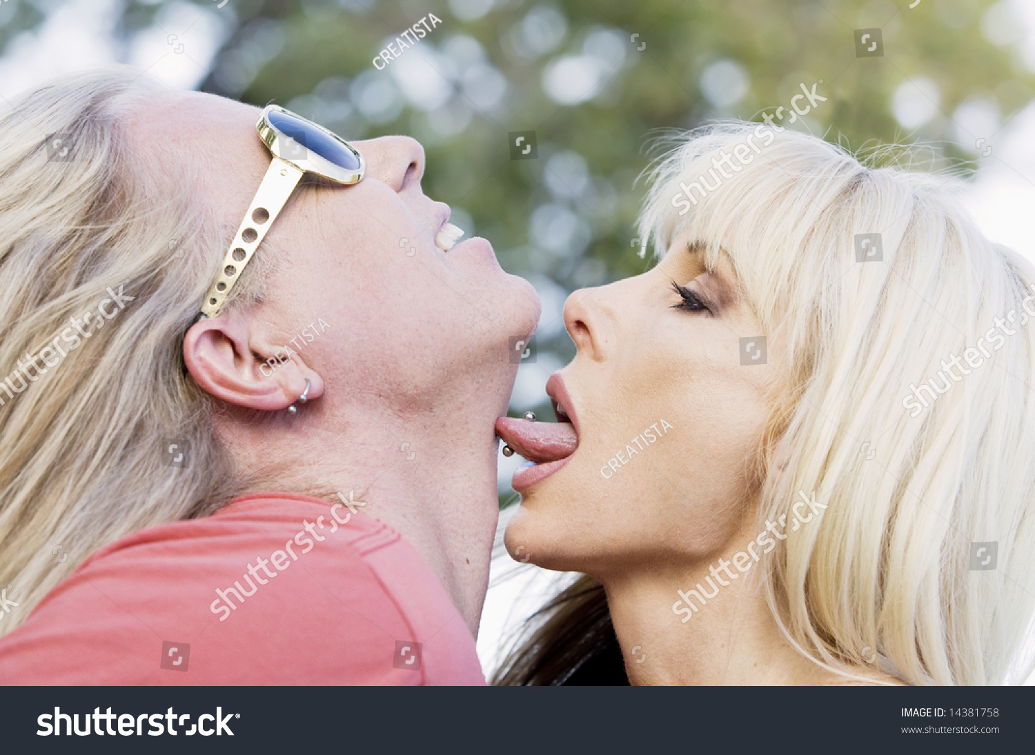 Mature Woman Licking
