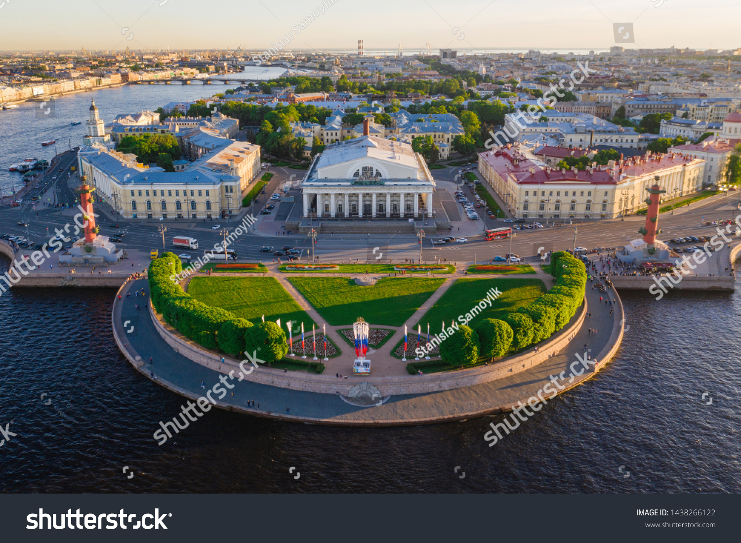 Vasilevsky Island in St Petersburg