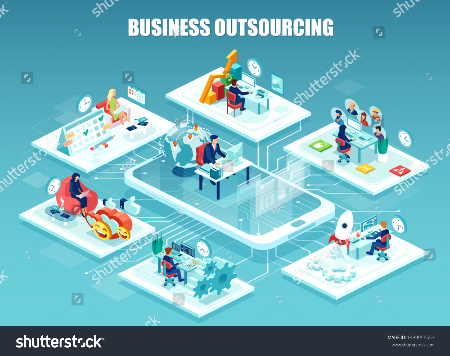 4,812 Business Outsourcing Process Images, Stock Photos & Vectors ...