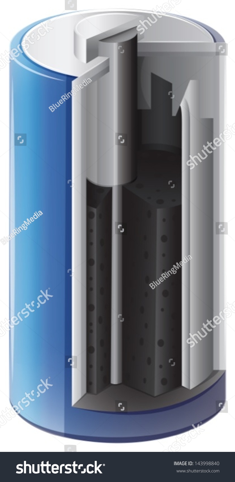 Illustration Dry Cell Stock Vector (Royalty Free) 143998840 | Shutterstock