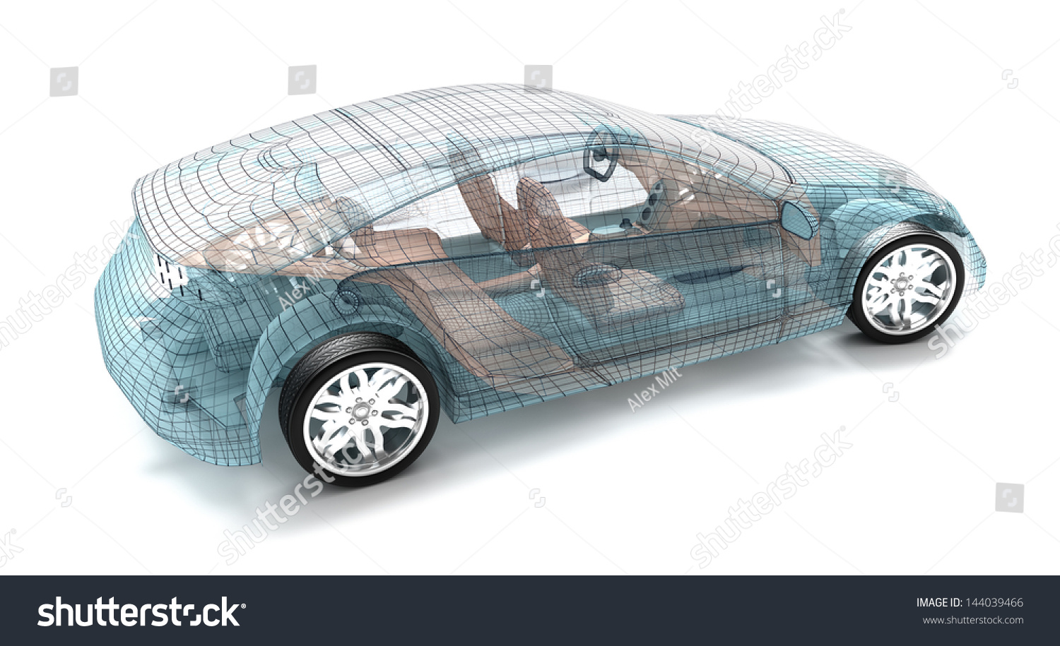 Car Design Wire Model My Own Stock Illustration 144039466 | Shutterstock