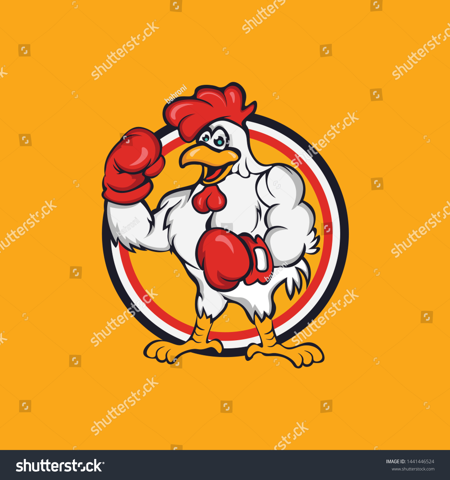 rooster boxing gloves