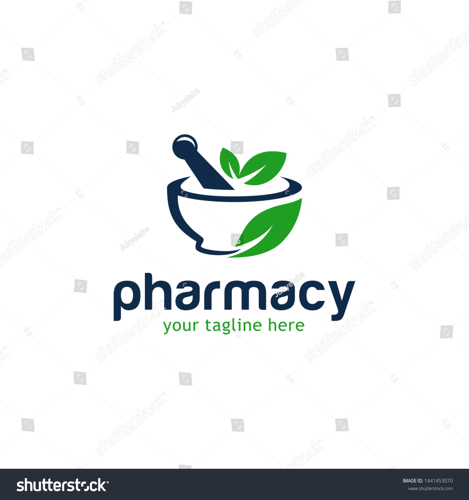 Medical Pharmacy Logo Design Template Stock Vector (Royalty Free ...