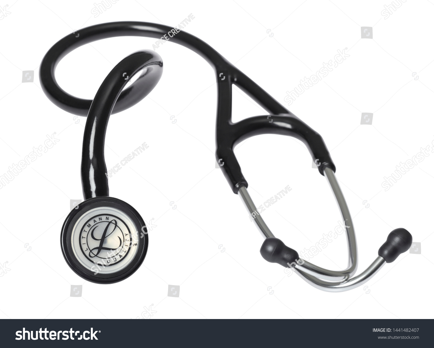 3m Littmann Classic Ii Stethoscope Black Stock Photo 1441482407