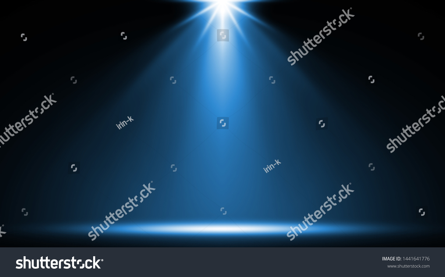 Spotlight Scene Illumination Light Effect Stock Illustration 1441641776 ...